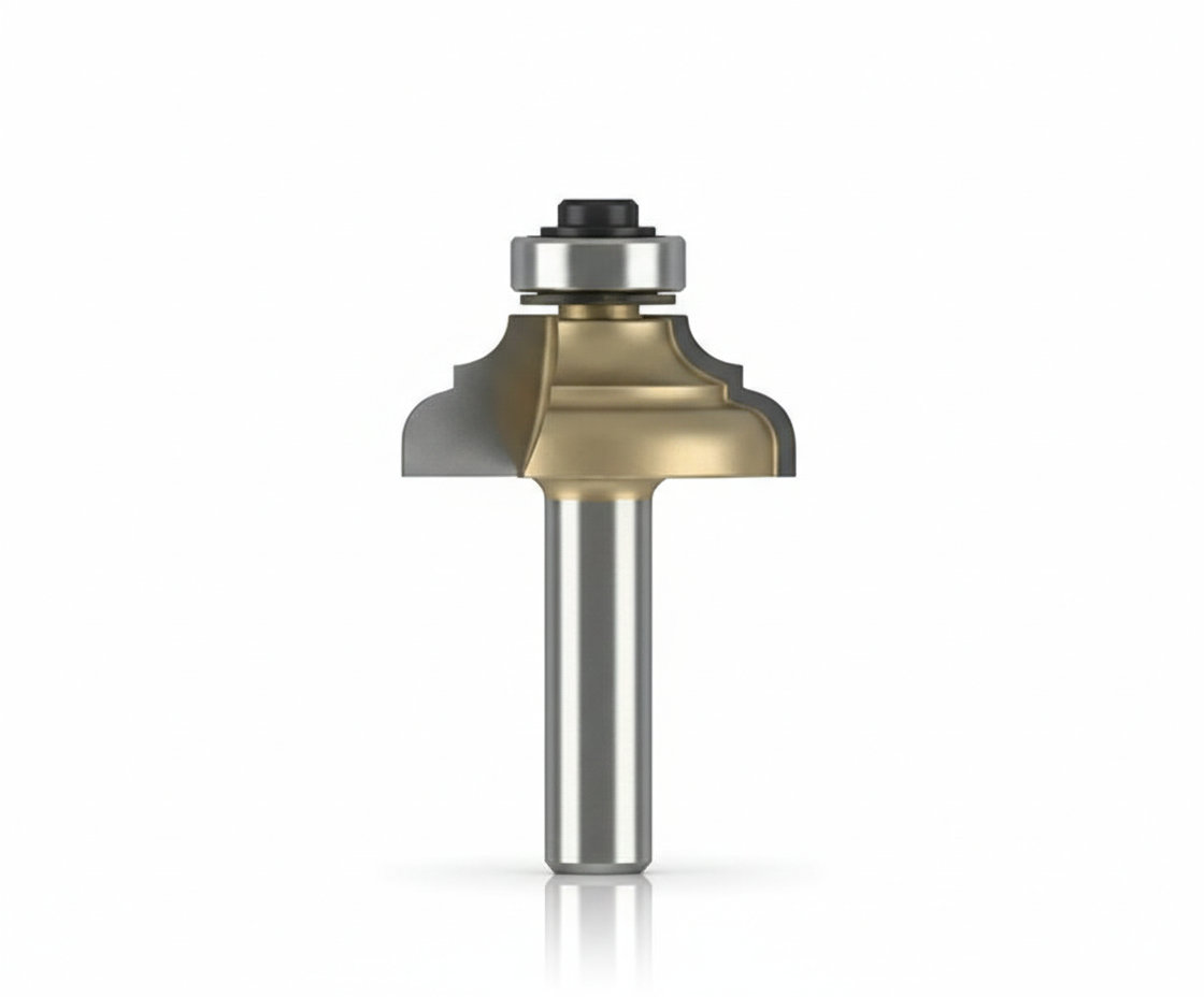 Robustline Classical Ogee Router Bit Woodworking Router Accessory Premium Hardware for Door Cabinet Window Furniture and Interior Use